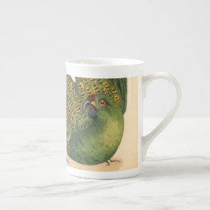 James Sowerby Ground Parrot, Psittacus terrestris Porzellantasse
