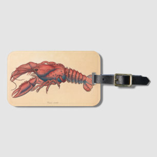 James Sowerby Serrated Lobster Gepäckanhänger