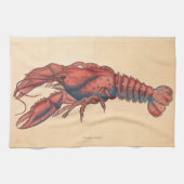 James Sowerby Serrated Lobster Geschirrtuch (Horizontal)
