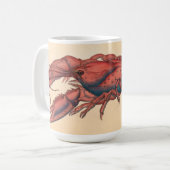 James Sowerby Serrated Lobster Kaffeetasse (Vorderseite Links)