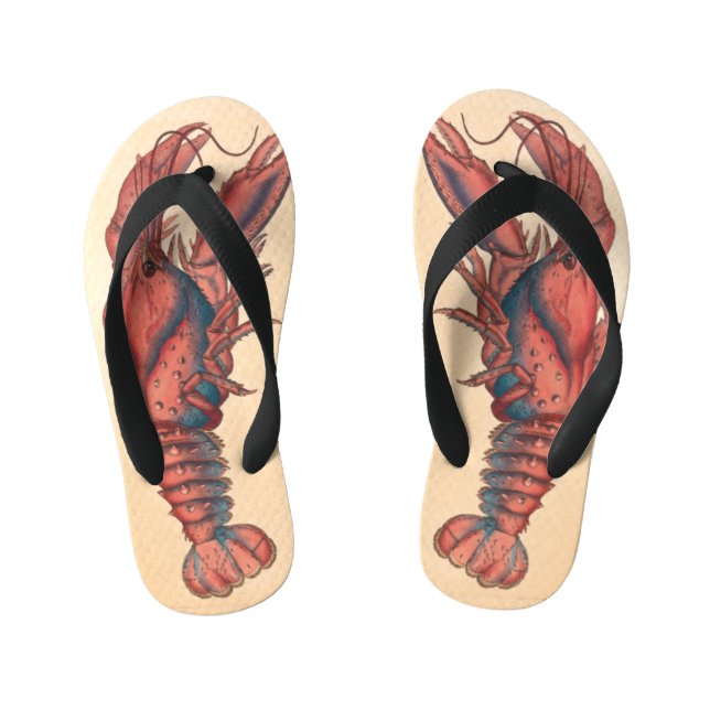 James Sowerby Serrated Lobster Kinderbadesandalen (Fußbett)