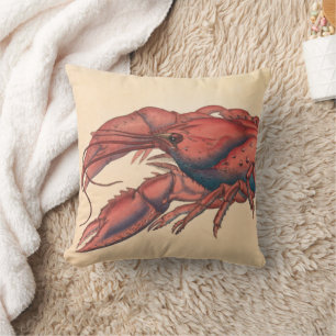 James Sowerby Serrated Lobster Kissen