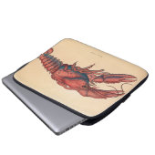 James Sowerby Serrated Lobster Laptopschutzhülle (Vorne Knopf)