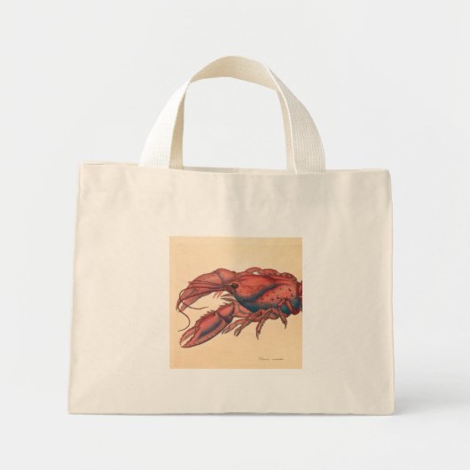 James Sowerby Serrated Lobster Mini Stoffbeutel (Vorne)
