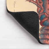 James Sowerby Serrated Lobster Mousepad (Ecke)