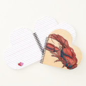 James Sowerby Serrated Lobster Notizblock (Innenseite)