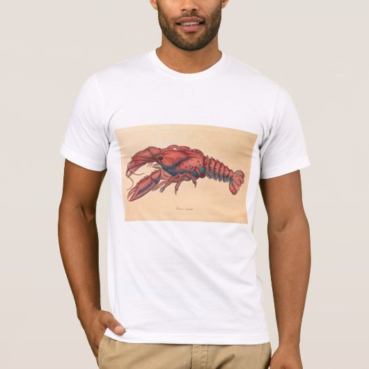 James Sowerby Serrated Lobster T-Shirt (Vorderseite)