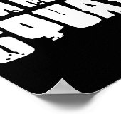 James Squad Name Funny James Poster (Ecke)