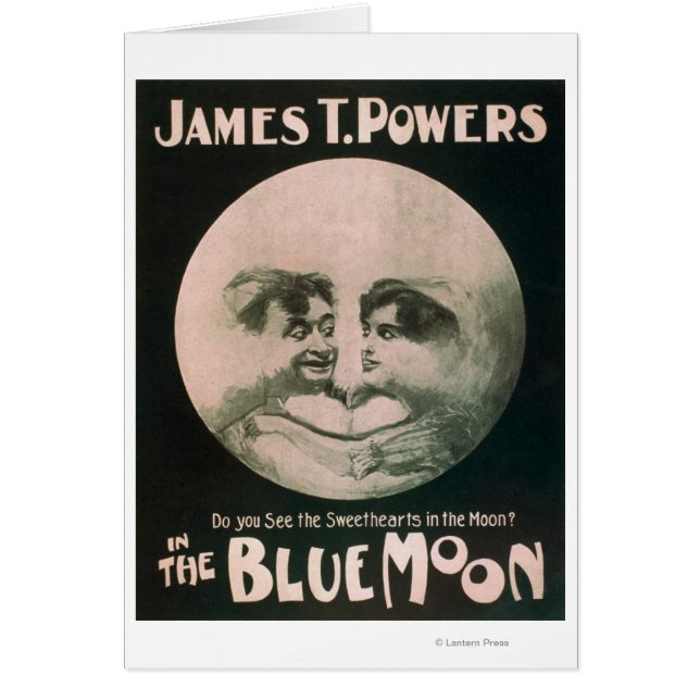 James T. Powers im Blue Moon Theater (Vorne)