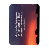 James Thurber Inspiration Zitat "Awareness" Flex Magnet (Vertikal)