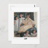 James Tissot #106 - Fine Art Postkarte (Vorne/Hinten)