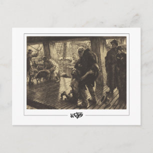 James Tissot #166 - Feine Kunst Postkarte