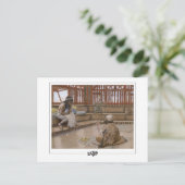 James Tissot #206 - Fine Art Postkarte (Stehend Vorderseite)