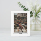 James Tissot #244 - Fine Art Postkarte (Stehend Vorderseite)