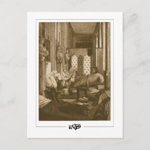 James Tissot #367 - Feine Kunst Postkarte
