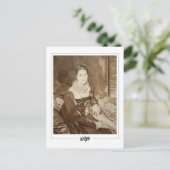 James Tissot #408 - Fine Art Postkarte (Stehend Vorderseite)