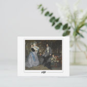 James Tissot #448 - Feine Kunst Postkarte (Stehend Vorderseite)
