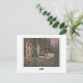 James Tissot #4 - Feine Kunst Postkarte (Stehend Vorderseite)