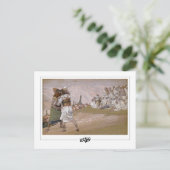 James Tissot #722 - Feine Kunst Postkarte (Stehend Vorderseite)