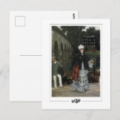 James Tissot #833 - Fine Art Postkarte (Vorne/Hinten)