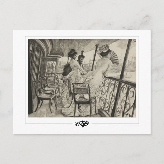 James Tissot #89 - Feine Kunst Postkarte (Vorderseite)