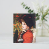 James Tissot Art der Beauty Postcard Postkarte (Stehend Vorderseite)