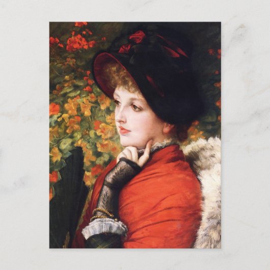 James Tissot Art der Beauty Postcard Postkarte (Vorderseite)