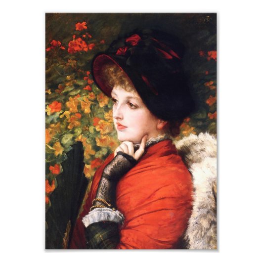 James Tissot Art der Beauty Print Fotodruck (Vorne)