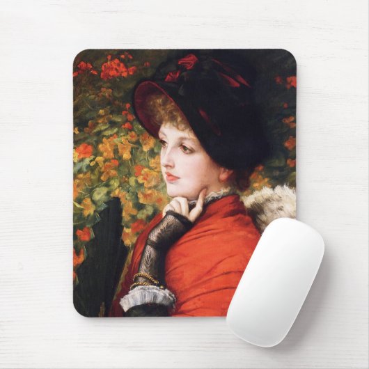 James Tissot-Art der Schönheits-Mausunterlage Mousepad (Mit Mouse)