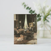 James Tissot | Ausblenden und Suchen, c.1880-82 Postkarte (Stehend Vorderseite)