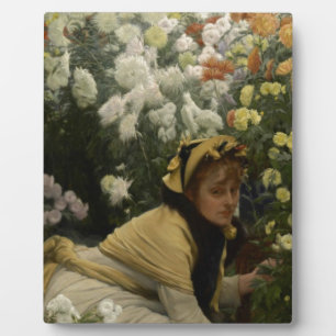 James Tissot Chrysanthemums Fotoplatte