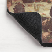 James Tissot | das Picknick, c.1881-2 Mousepad (Ecke)