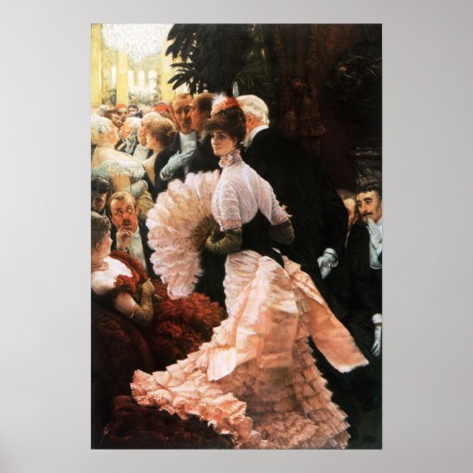 James Tissot, das Poster der Politischen Lady (Vorne)