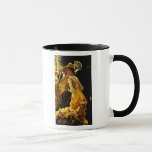 James Tissot der Ball, c.1878 Tasse