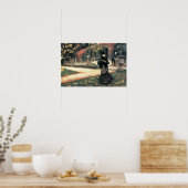 James Tissot - Der Brief war praktisch Poster (Küche)