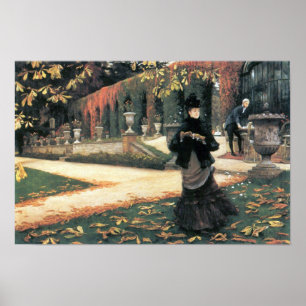 James Tissot - der Buchstabe kam in handliches Poster