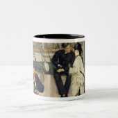 James Tissot | der Kapitän und der Kamerad, 1873 Zweifarbige Tasse (Mittel)