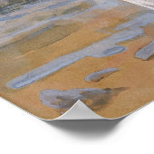 James Tissot - Die Arkaden über dem Jordan Poster (Ecke)