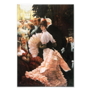 James Tissot die politische Dame Print Fotodruck