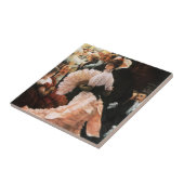 James Tissot die politische Dame Tile Fliese (Seite)