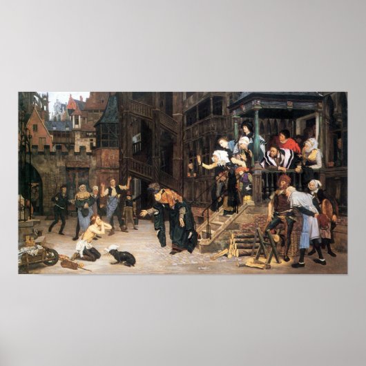 James Tissot - Die Rückkehr des Wunderkind Poster (Vorne)