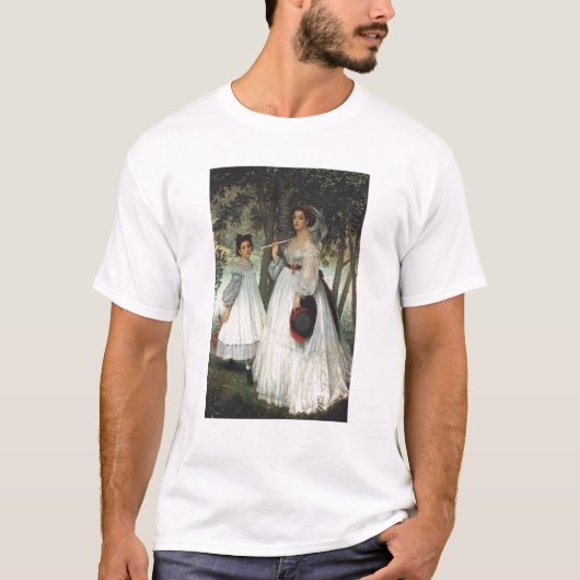 James Tissot | die zwei Schwestern: Porträt, 1863 T-Shirt (Vorderseite)