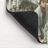 James Tissot | durch Wasser, c.1881-2 Mousepad (Ecke)