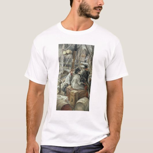 James Tissot | durch Wasser, c.1881-2 T-Shirt (Vorderseite)