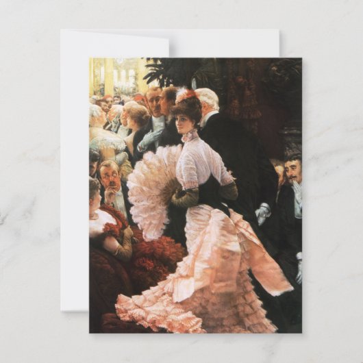 James Tissot - Einladungen der Politischen Lady (Vorderseite)