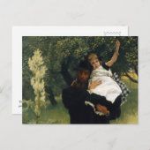 James Tissot Father CC0016 Postcard Postkarte (Vorne/Hinten)