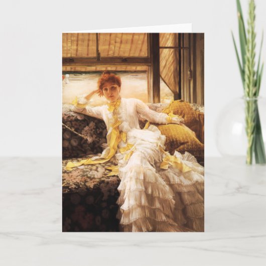 James Tissot-Küsten-Gruß-Karte Karte (Vorderseite)