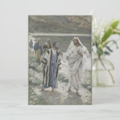 James Tissot - Meine Lämmer Gefüttert Einladung (Stehend Vorderseite)