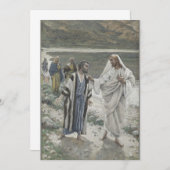 James Tissot - Meine Lämmer Gefüttert Einladung (Vorne/Hinten)