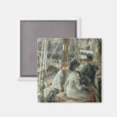 James Tissot | Nach Wasser, c.1881-2 Magnet (Vorderseite/Rückseite)